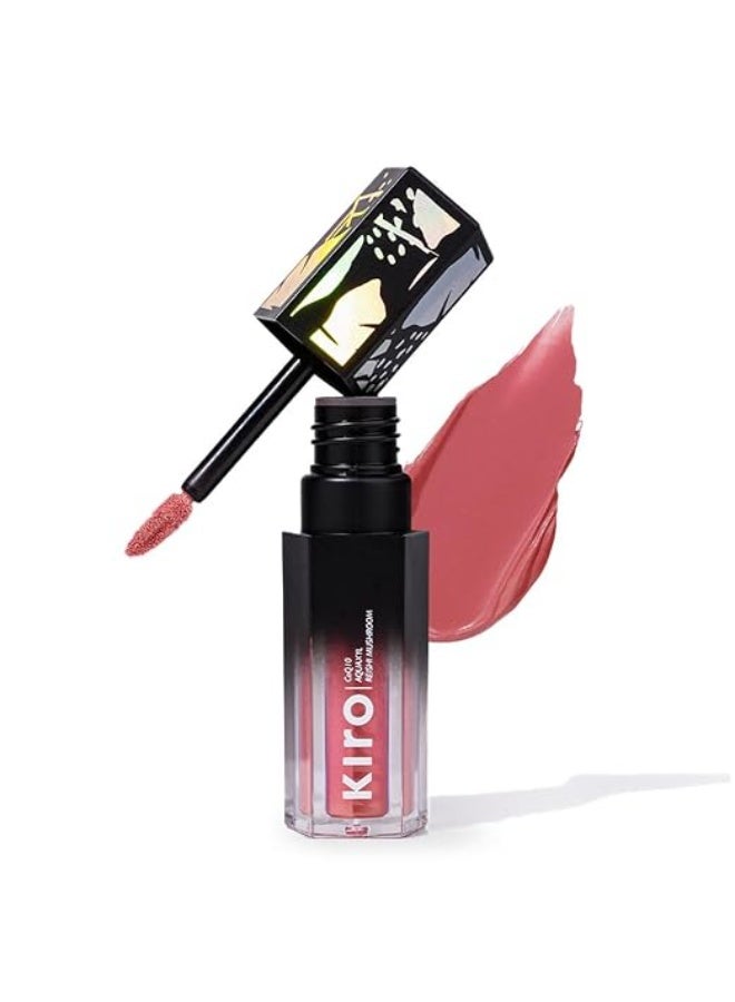 كيرو أحمر شفاه سائل ناعم غير لامع من كيرو فيلفيت سوفليه - لون تيرا روز، 5 مل | تركيبة موس مرطبة وخفيفة الوزن | لون غني، لمسة نهائية غير لامعة تدوم طويلاً - Image 1